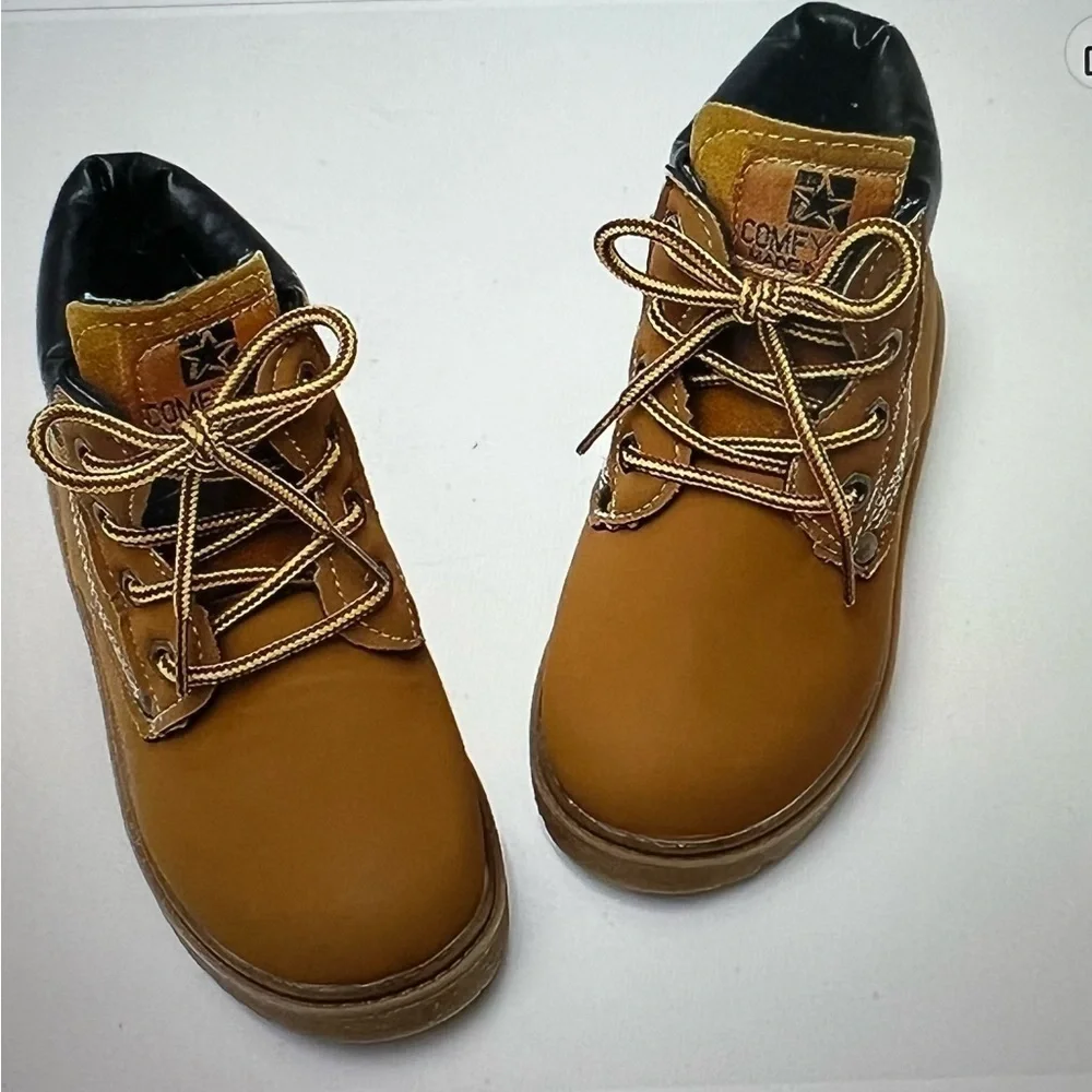 Comfy Kids Boots Brown/Black
